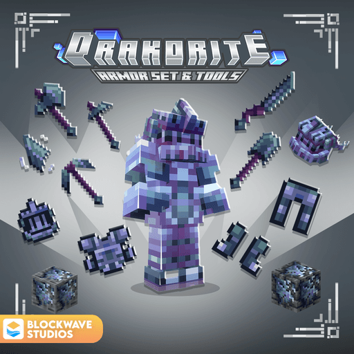 Drakorite | Armor set & Tools - Ore voorbeeldafbeelding