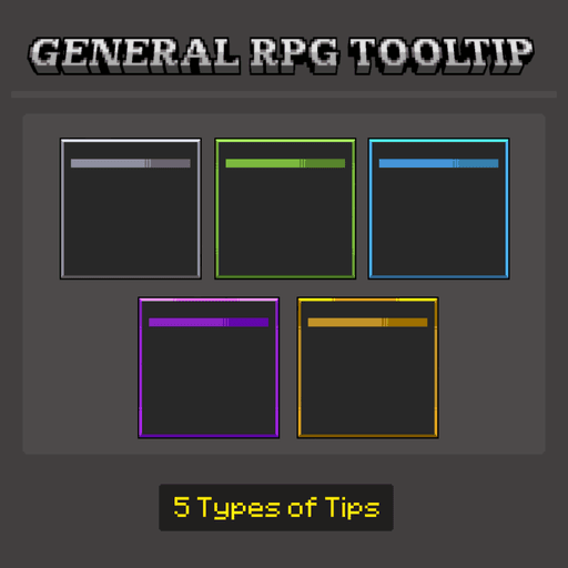 General RPG Tooltip  preview image