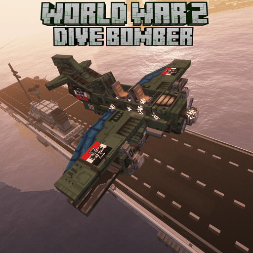 World War 2 Dive Bomber Airplane preview image
