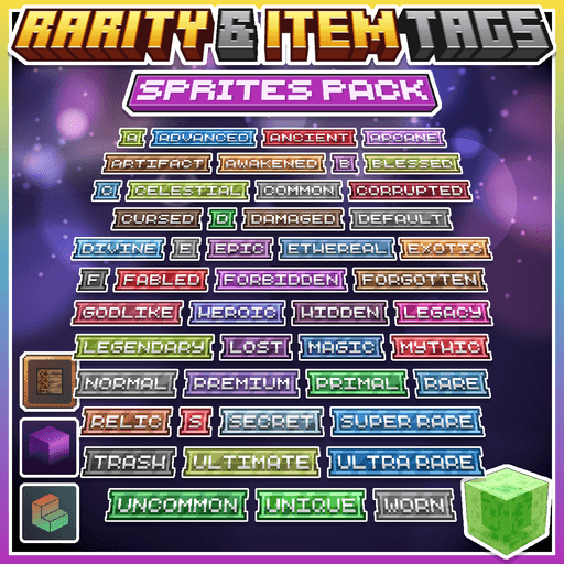 Hình xem trước Rarity & Item Tags