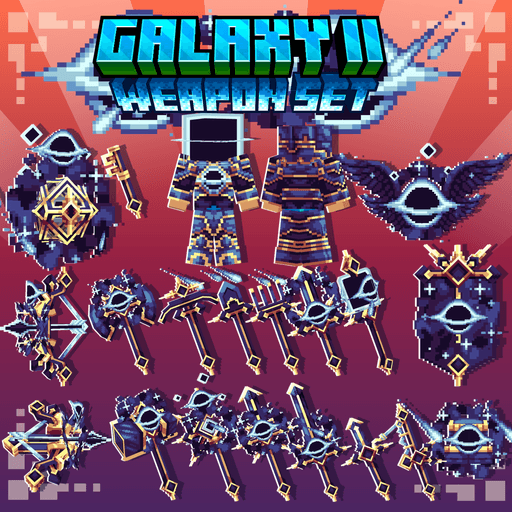 Galaxy Animated Weapon Set Volume 2 preview image