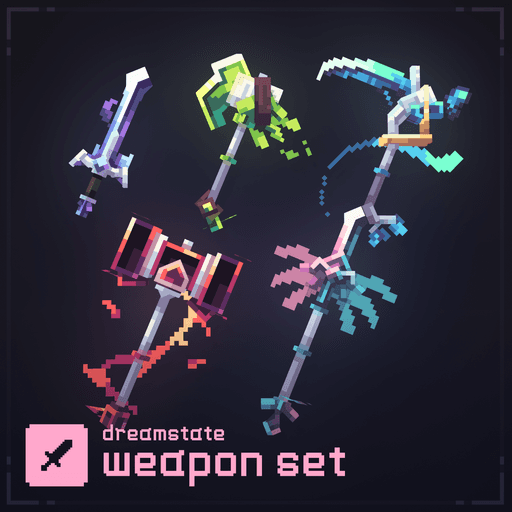Animated Weapons Set | Dreamstate preview image