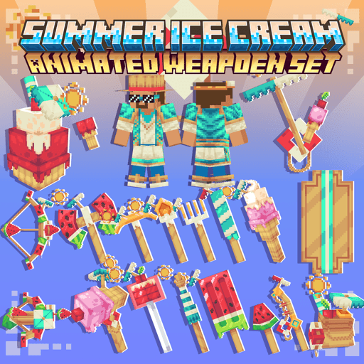 Summer Ice Animated Weapon Set Volume 1 preview image