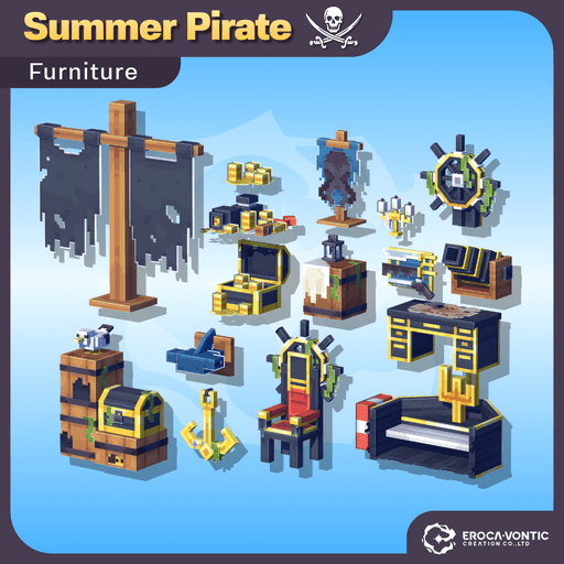 Summer Pirate Furniture (Dyeable) preview image