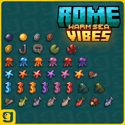 Rome Vibes | 38x Fishing Items Pack preview image