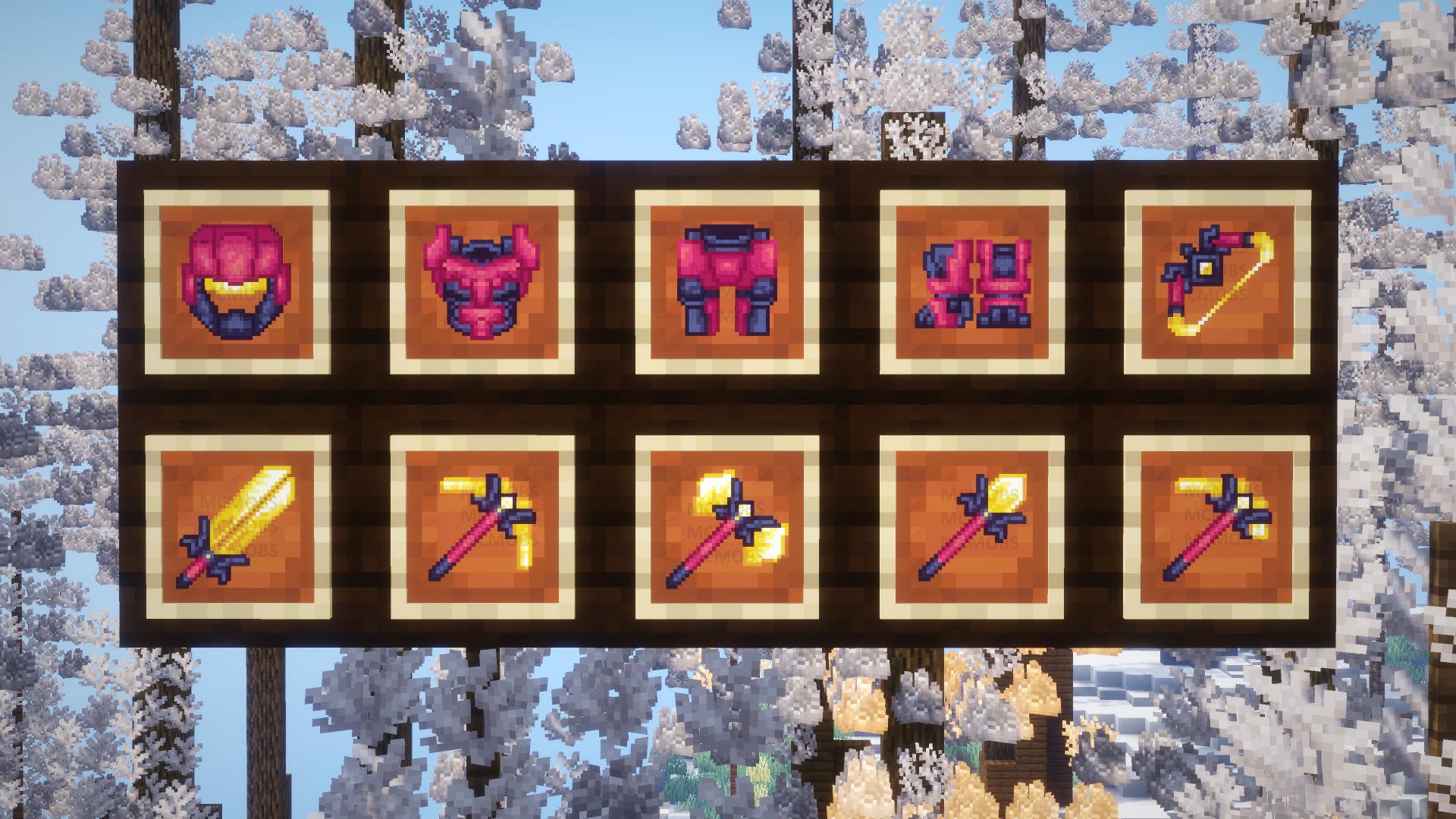 [XFRM] Red Warrior Set