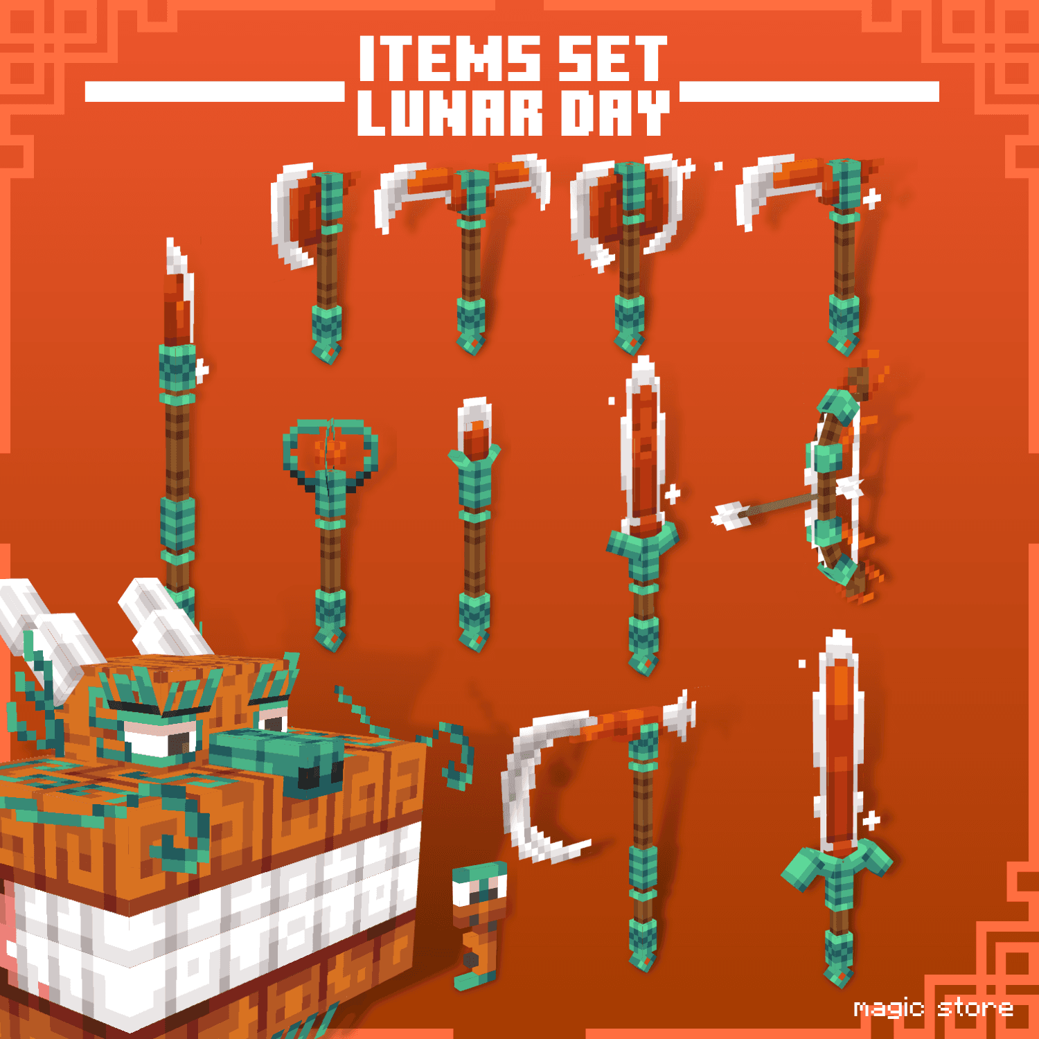 Lunar Tools Set - MCModels