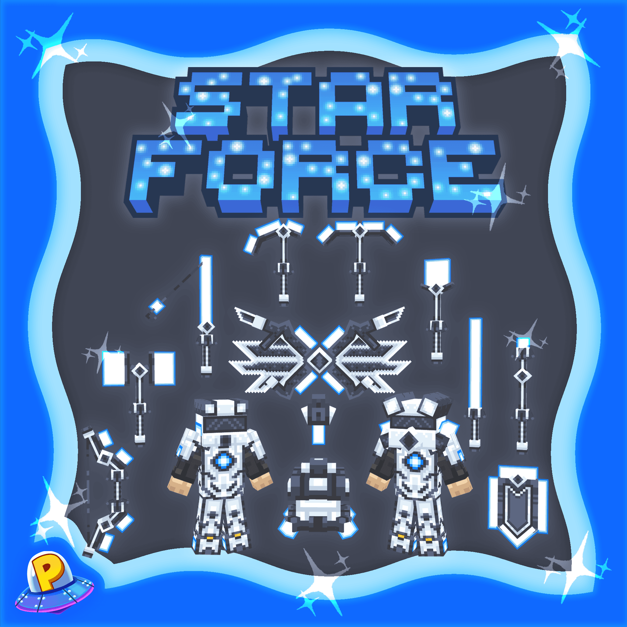 The main thumbnail for the Star Force Pack product by iPlexity.