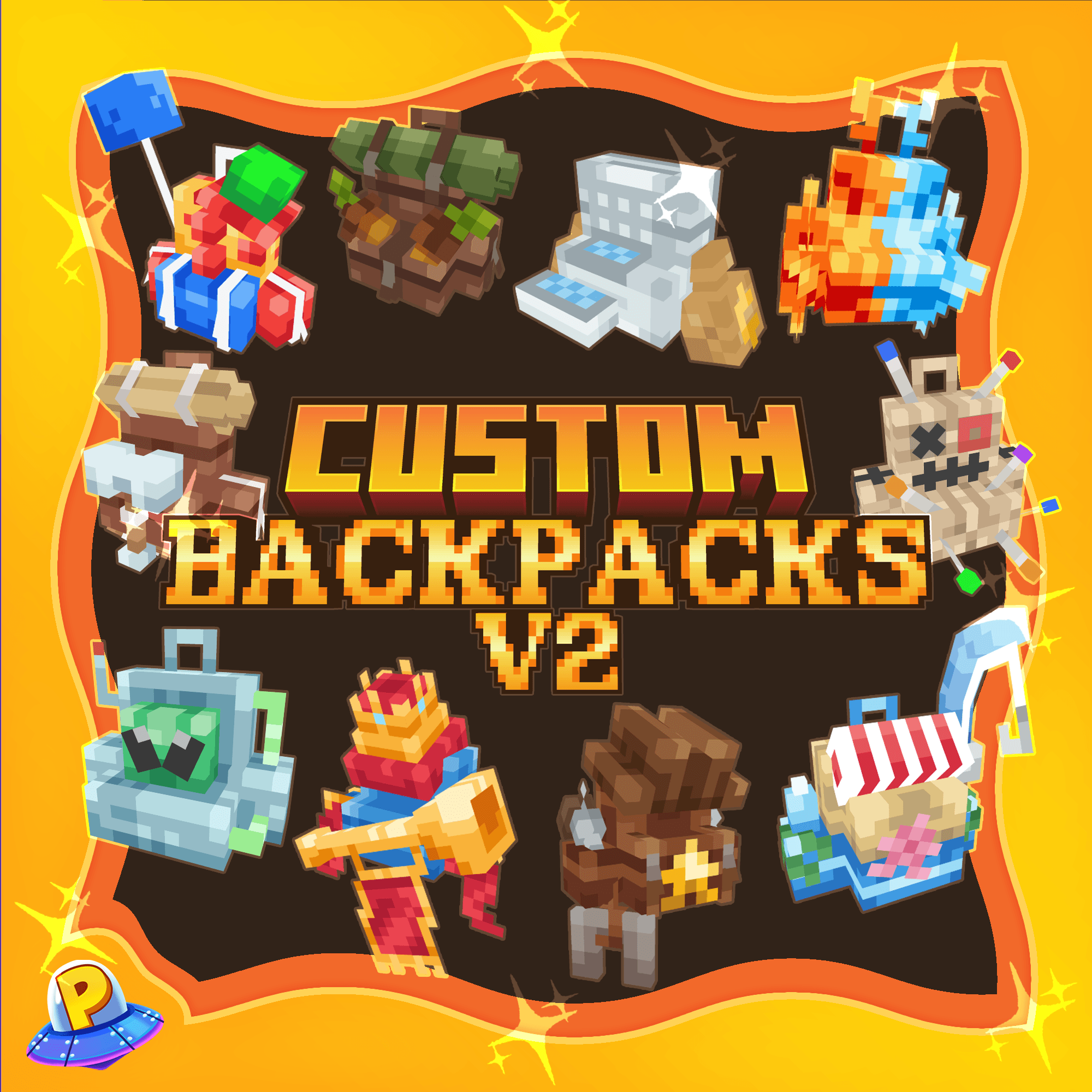 The main thumbnail for the Custom Backpacks v2 product by iPlexity.