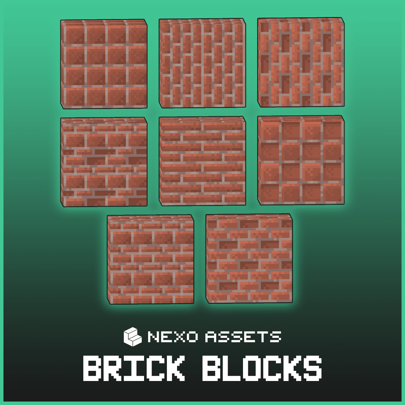 More custom brick block variants for Minecraft: Java Edition.