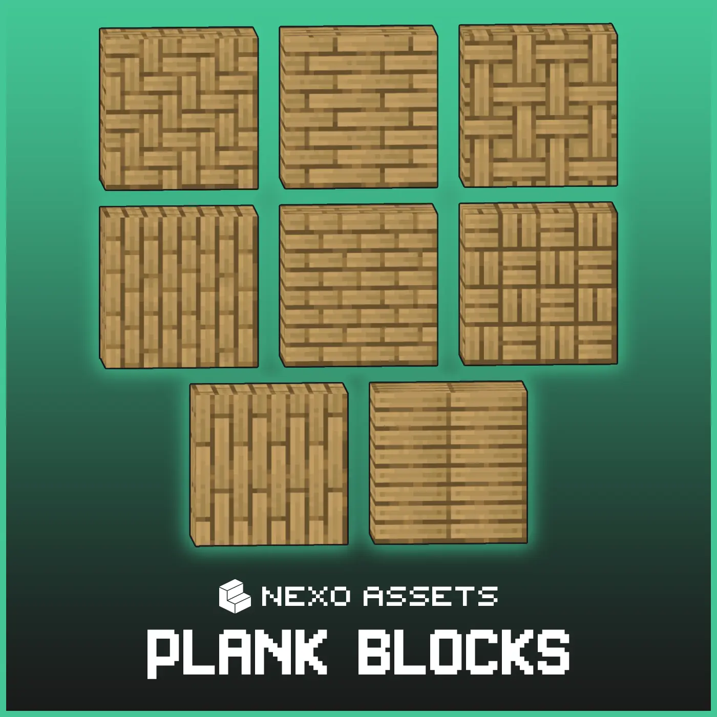 More custom plank block variants for Minecraft: Java Edition.