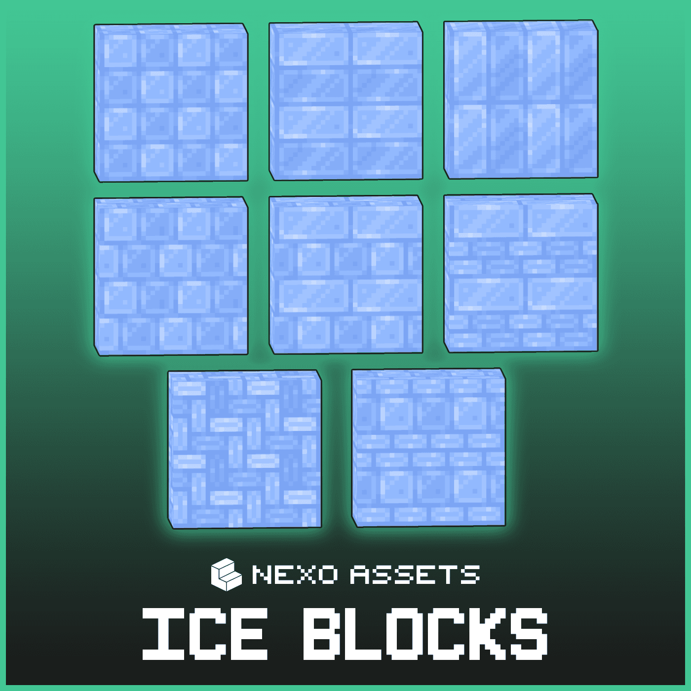 More custom ice block variants for Minecraft: Java Edition.