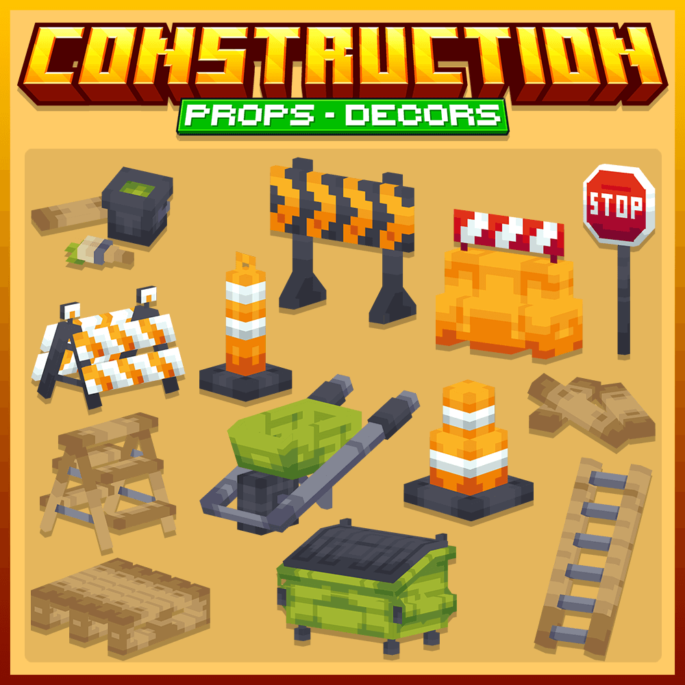 construction props decors furnitures