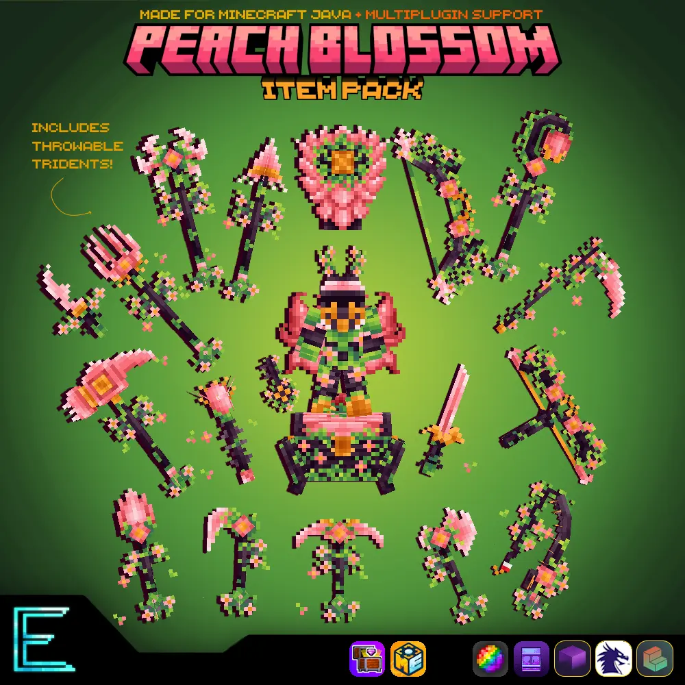 Spring item pack for minecraft Emagination