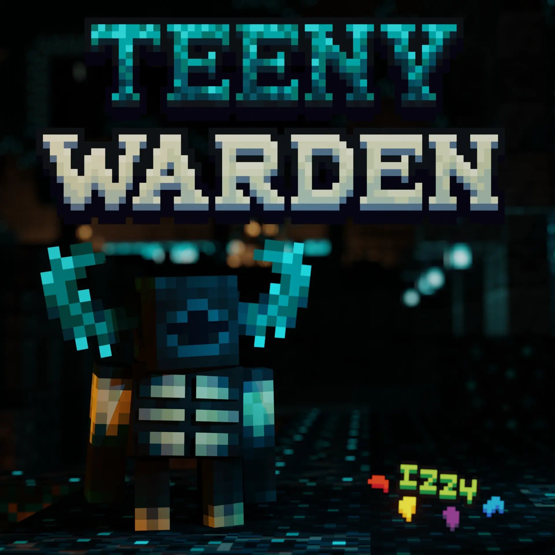 Izzy's Teeny Warden, standing in an Ancient City.