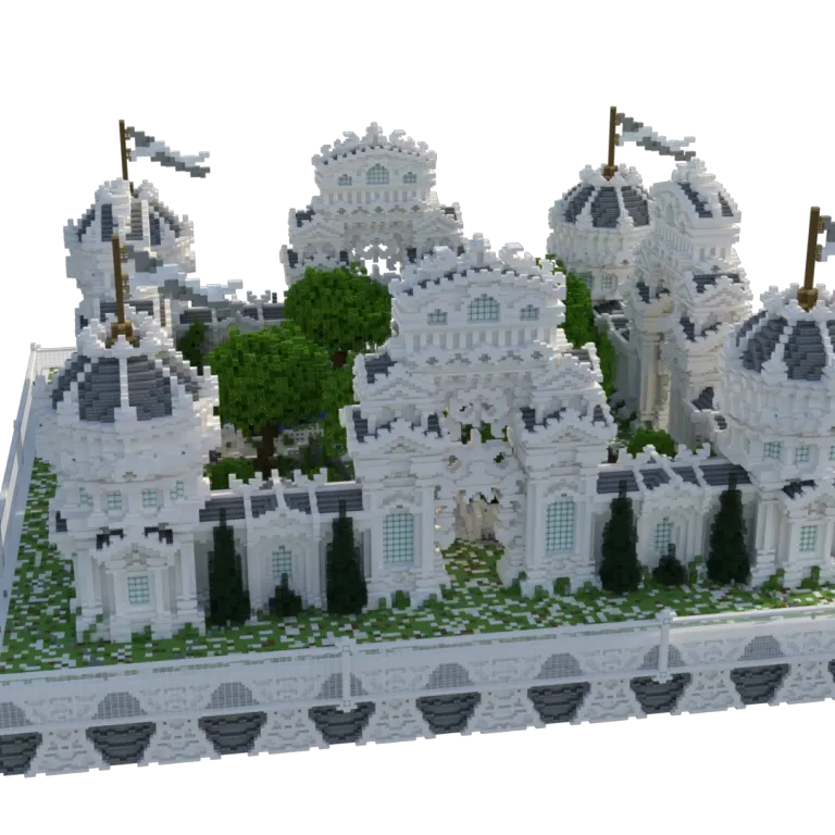 Minecraft factions spawn medieval castle
