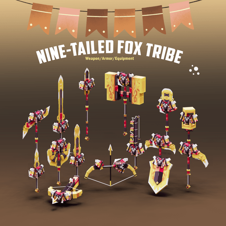 Nine-Tailed Fox Tribe 64x - MCModels