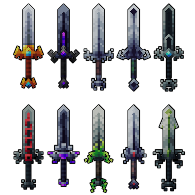 Minecraft Adventurer Swords Volume 4