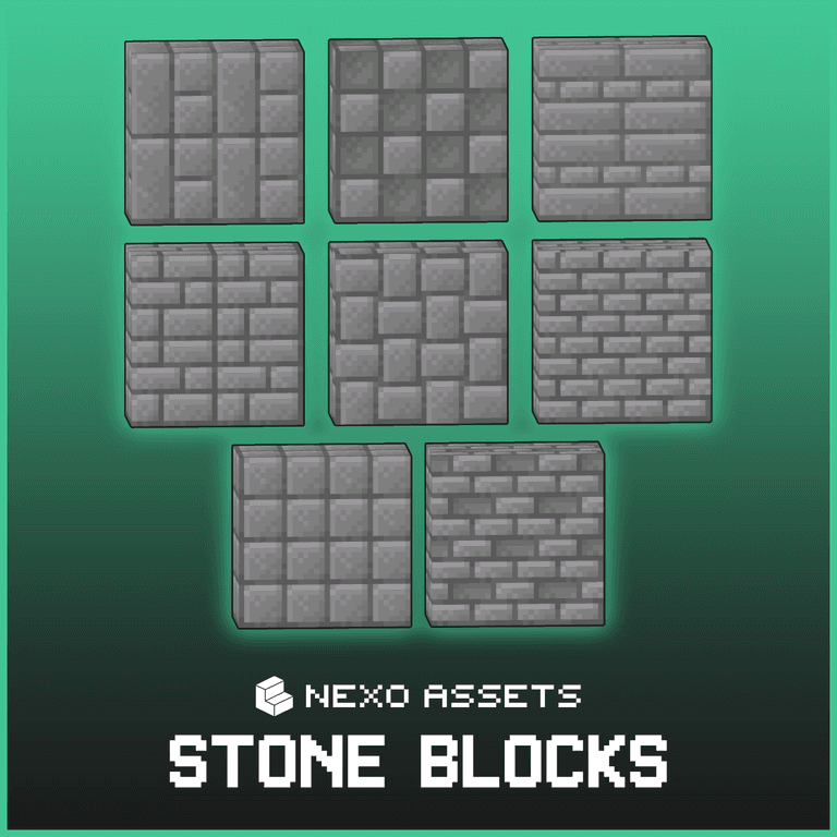 New stone blocks for Minecraft: Java Edition.