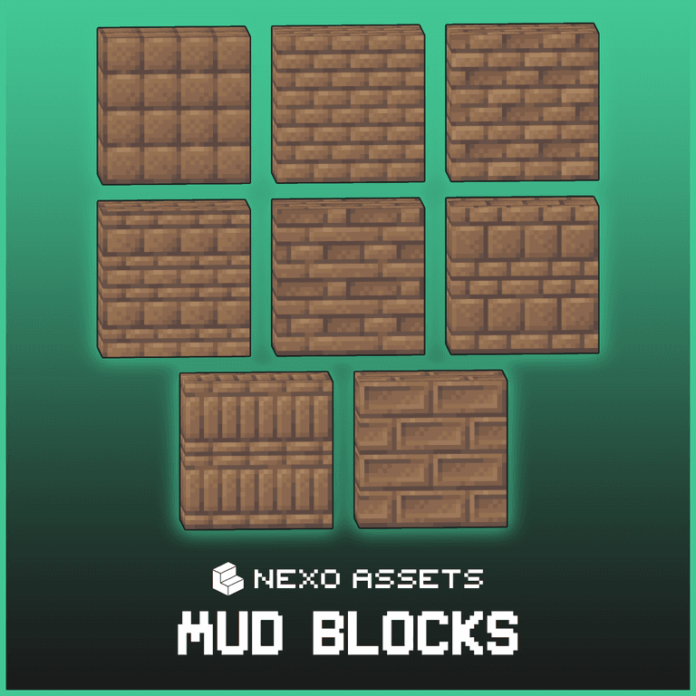More custom mud block variants for Minecraft: Java Edition.