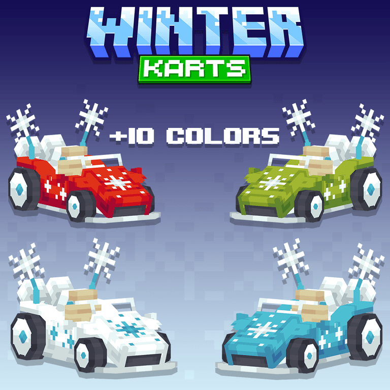 winter karts mount vehicle pets mobs