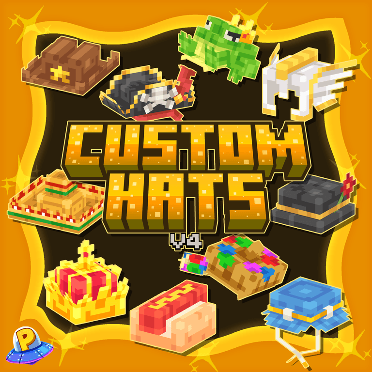 The main thumbnail for the Custom Hats v4 product by iPlexity.