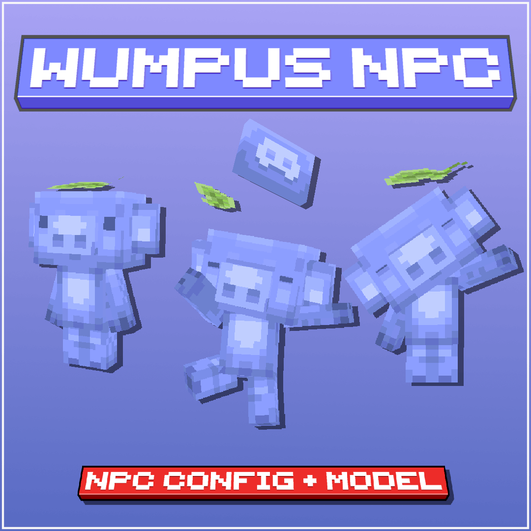 minecraft wumpus npc (the discord mascot)
