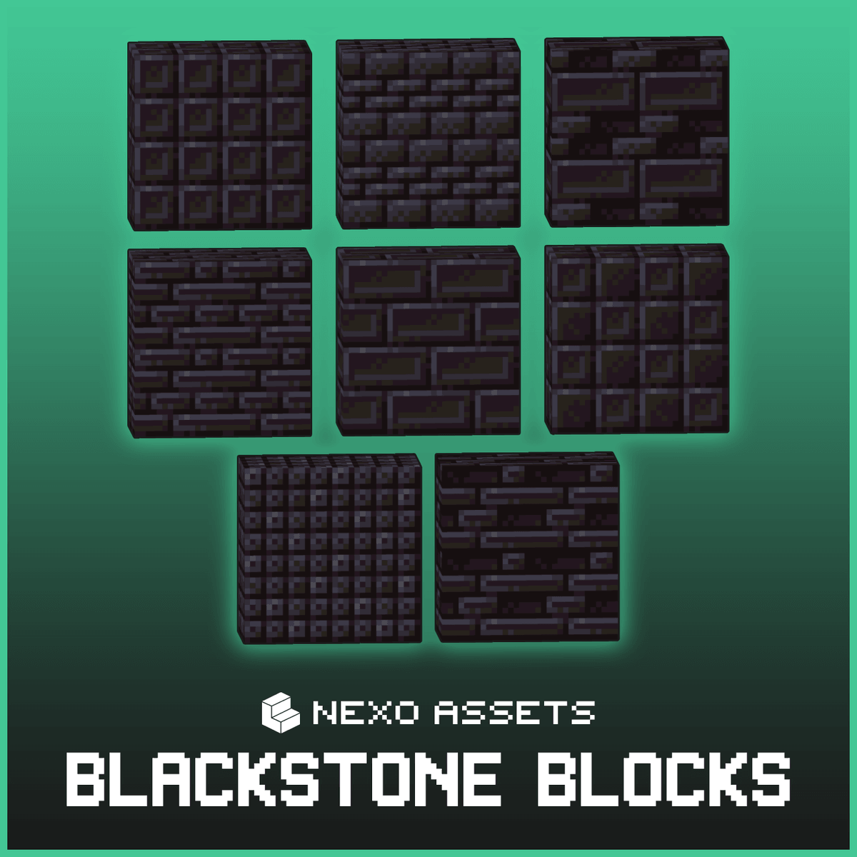 New blackstone blocks for Minecraft: Java Edition.