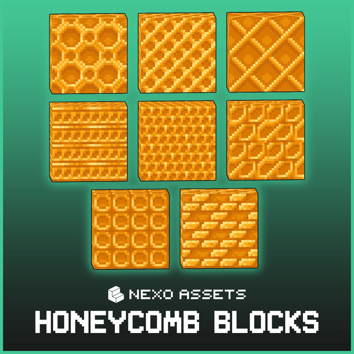 More custom honeycomb block variants for Minecraft: Java Edition.