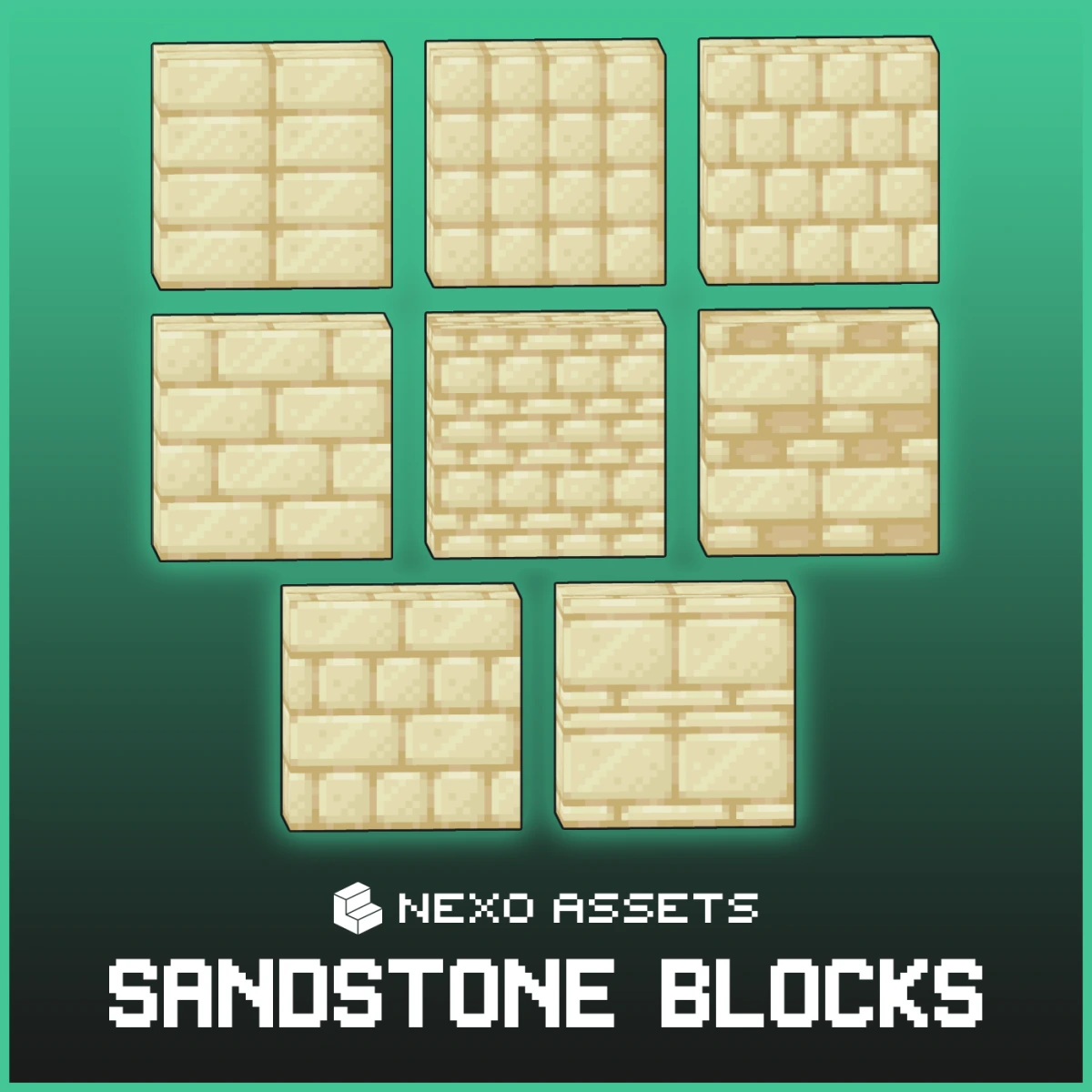 More custom sandstone block variants for Minecraft: Java Edition.