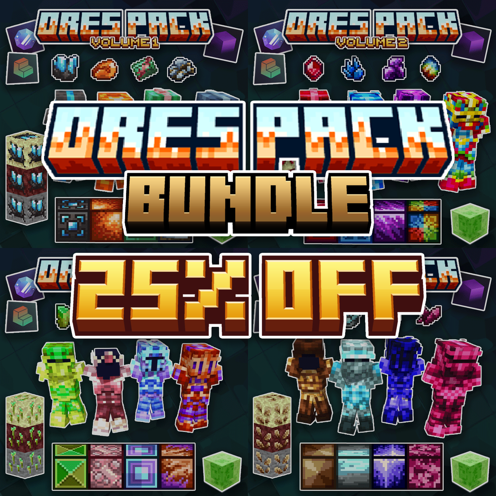 Ores Pack BUNDLE