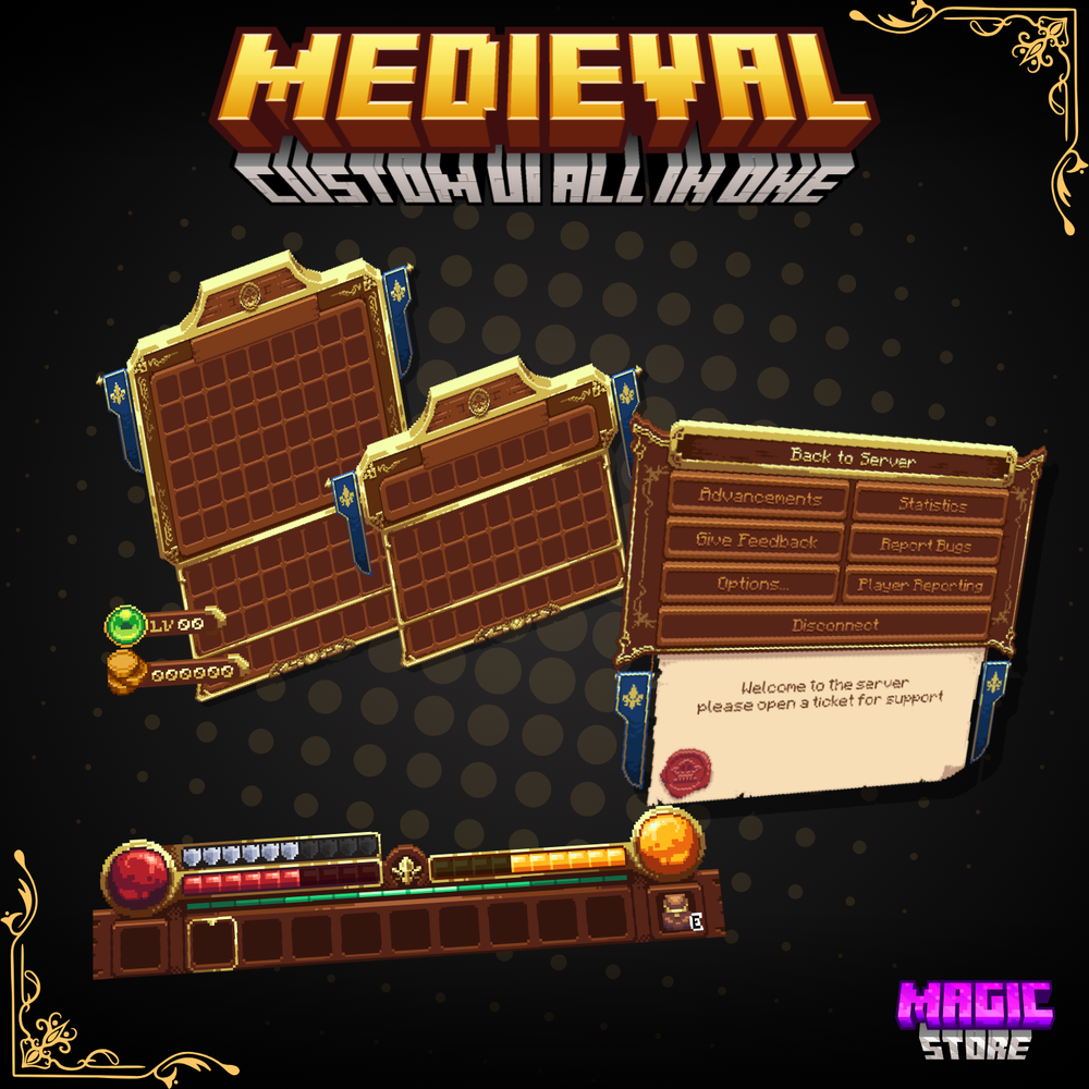 Medieval Custom UI All In ONE Vol.1