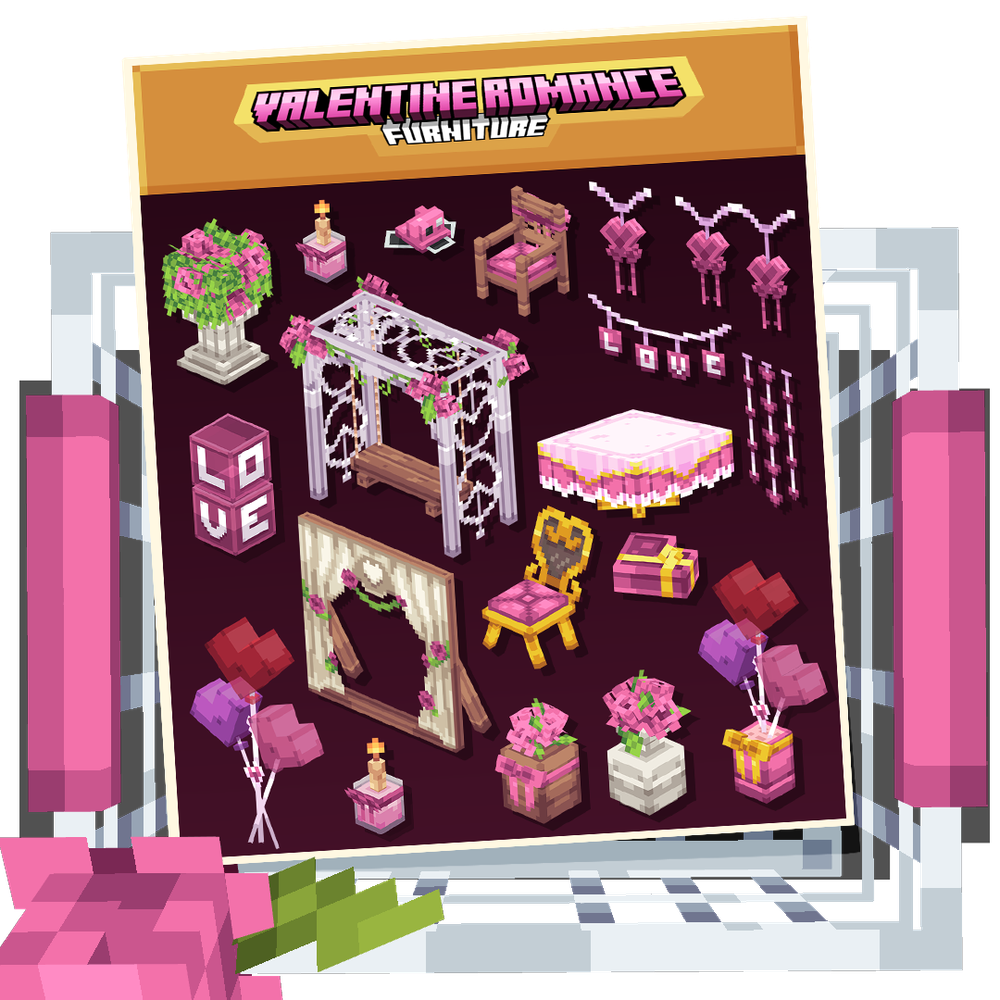 Valentine Romance Furniture [Dyeable]