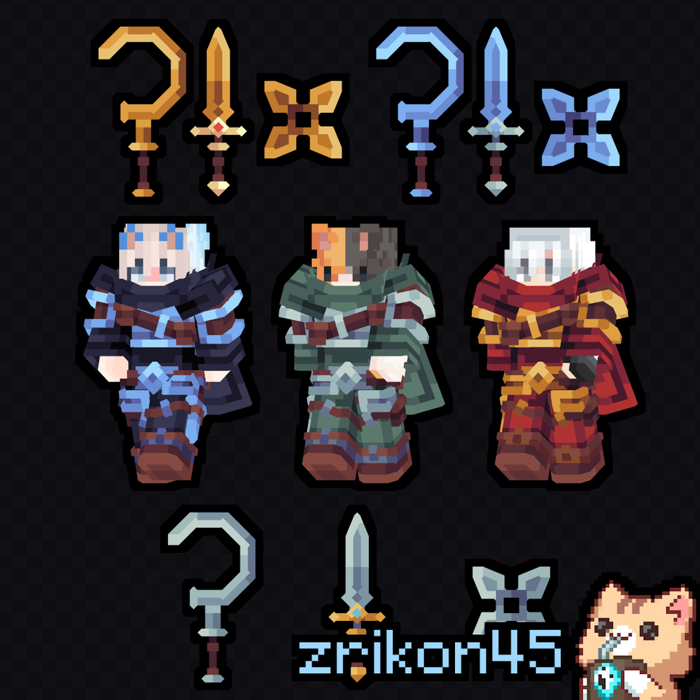 Assassin Armor & Weapon Pack