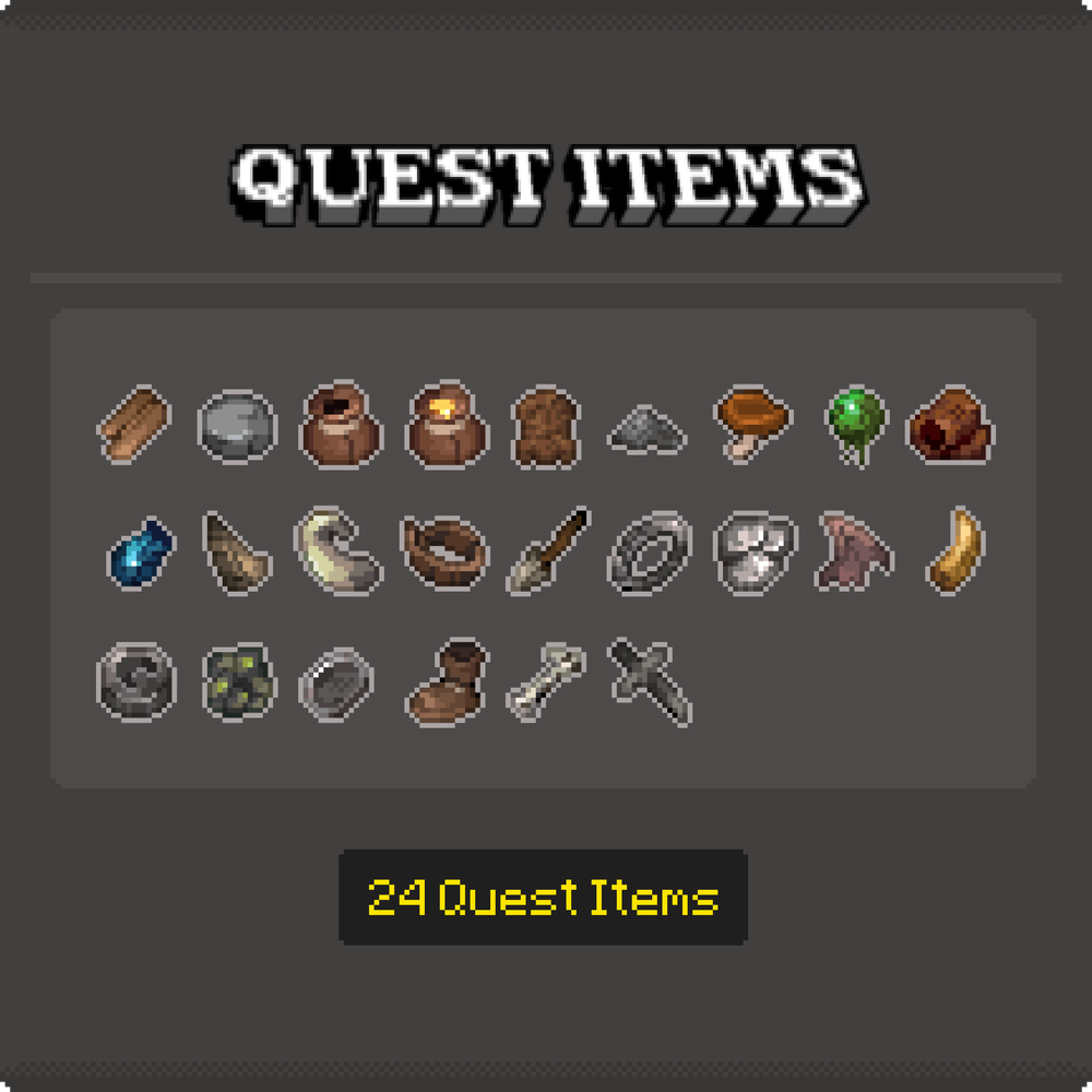 RPG Asset Pack – Quest Items